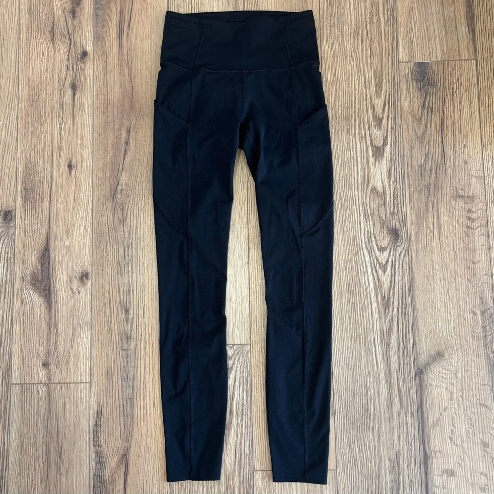 Lululemon Fast And Free 7/8 Tight Non Reflective Leggings 25
